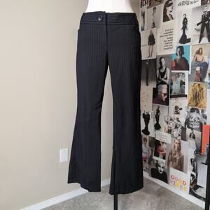 Pinstripe Wide Leg Dress Pants Y2k